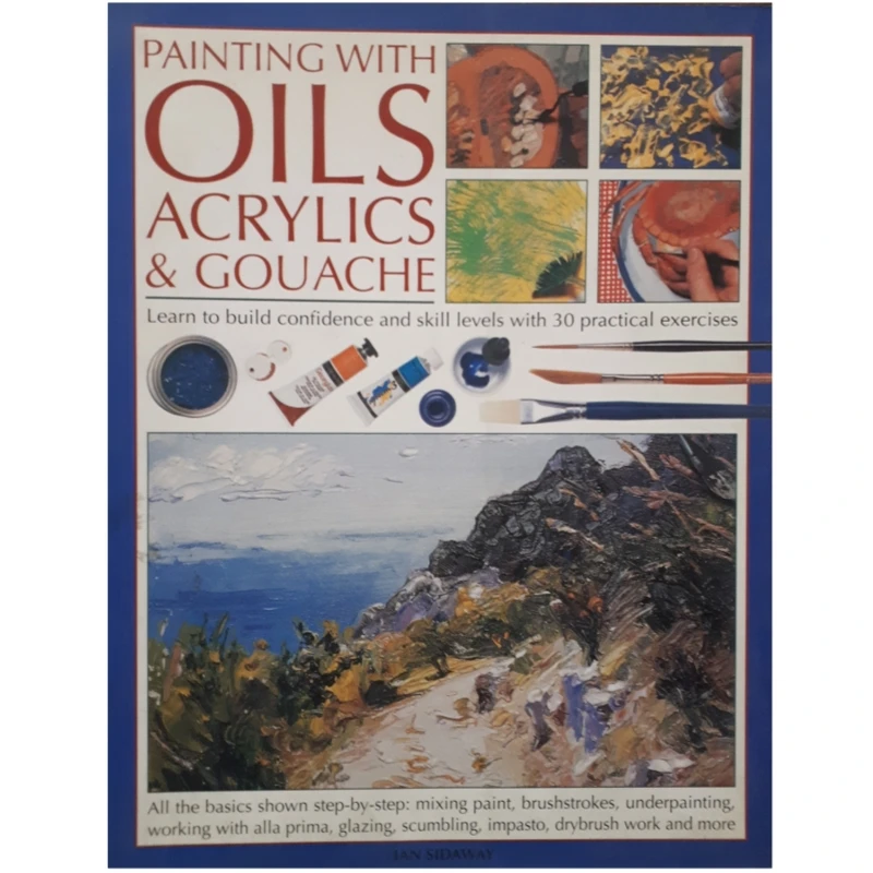 مجله Painting with Oils Acriylics and Gouache ژوئن 2019