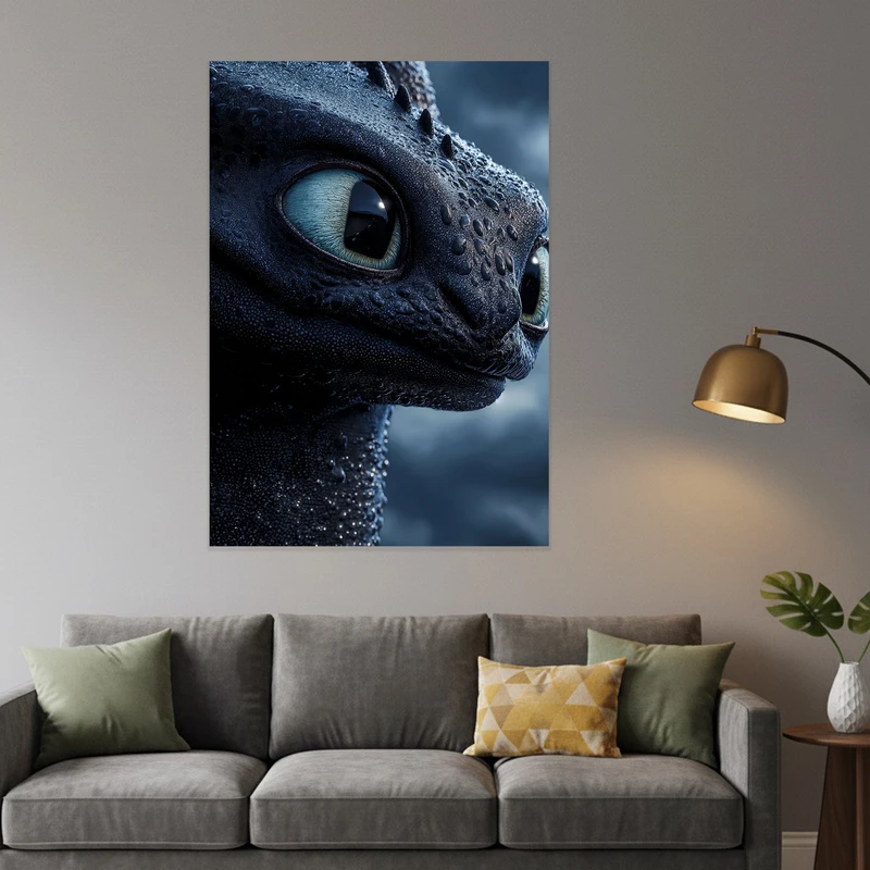 پوستر طرح فیلم اژدها سواران مدل DreamWorks Dragons 11077