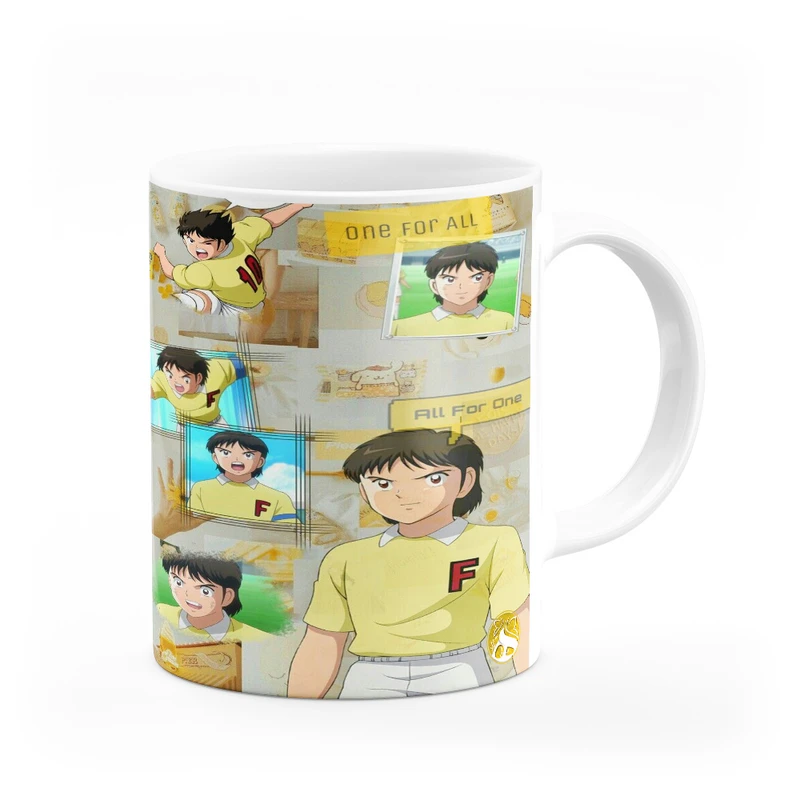 ماگ هومرو طرح انیمیشن کاپیتان سوباسا مدل MG3464