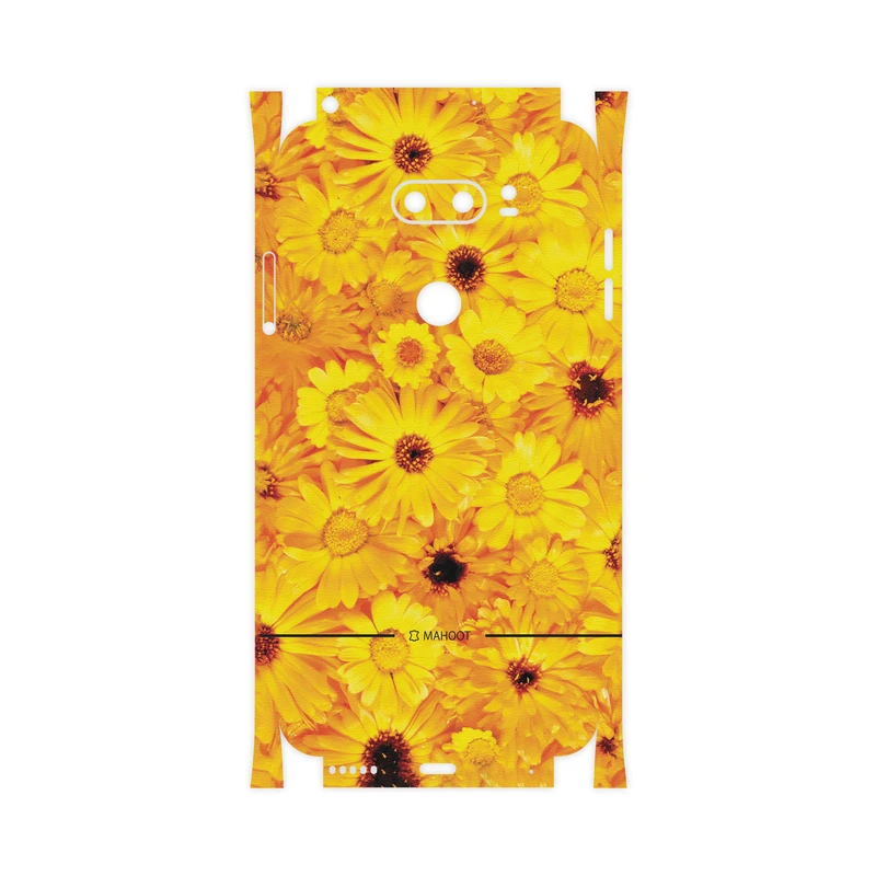 برچسب پوششی ماهوت مدل Yellow-Flower-FullSkin مناسب برای گوشی موبایل ال جی V30