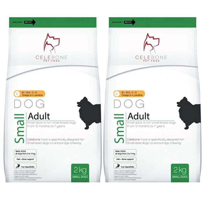 غذای خشک سگ سلبن مدل Small Adult وزن 4 کیلوگرم بسته 2 عددی