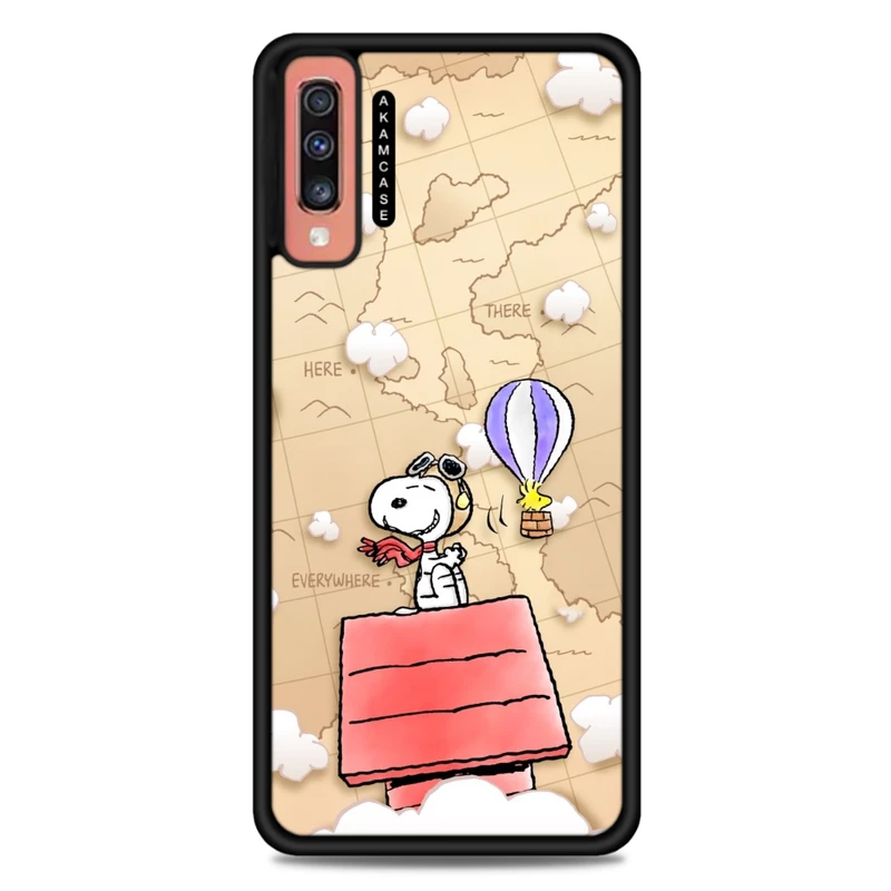 کاور آکام مدل AMC-WSGA70-SNOOPY-24 مناسب برای گوشی موبایل سامسونگ Galaxy A70