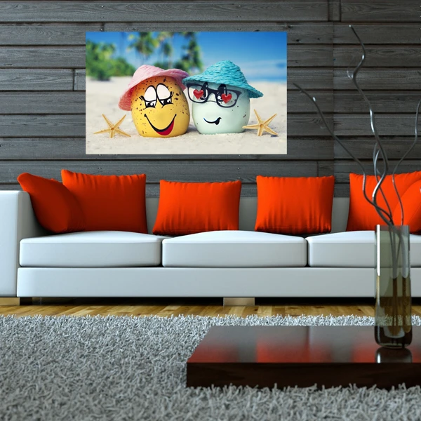 تابلو شاسی مدل ایموجی تخم مرغ  smilies eggs  کد 10383