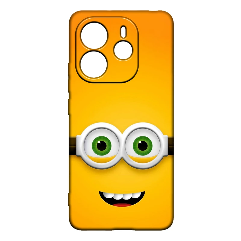 کاور طرح مینیون کد 486 مناسب برای گوشی موبایل شیائومی Redmi Note 14 4G