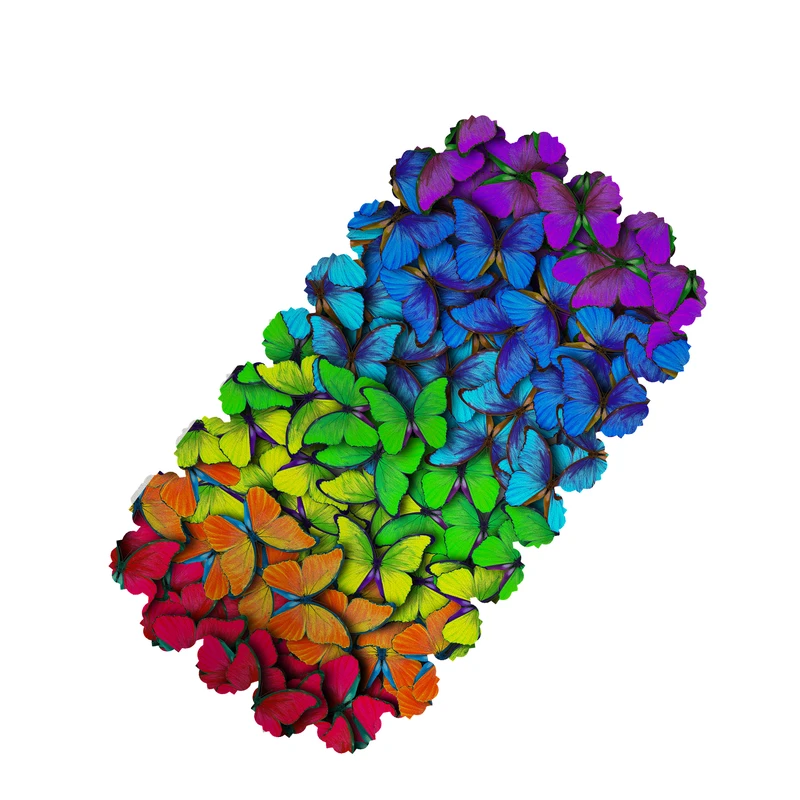  رومیزی طرح پروانه کد 6187R