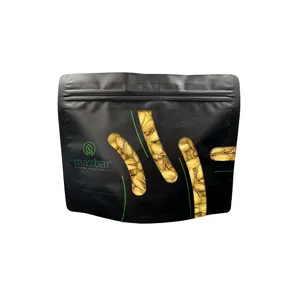 پسته اکبری زعفرانی مزبار - 500 گرم