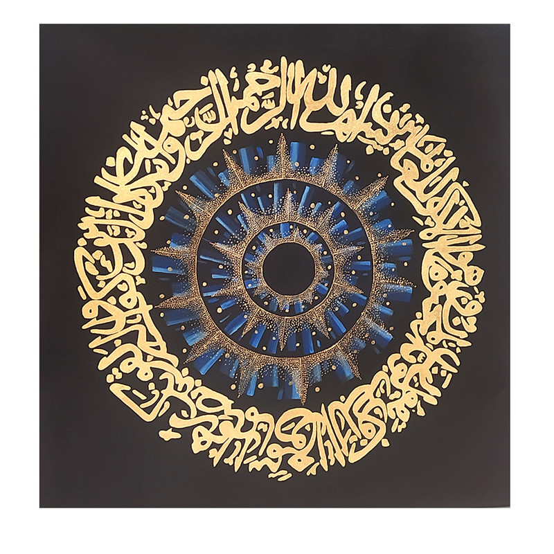 تابلو نقاشی اکریلیک طرح وان یکاد