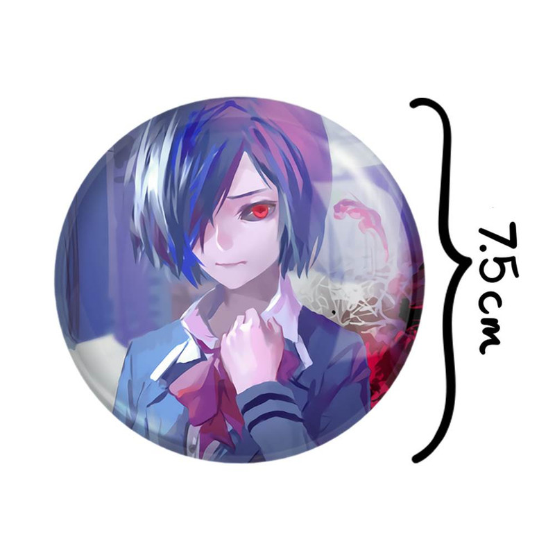 آینه جیبی خندالو مدل اوتا انیمه توکیو غول Tokyo Ghoul  کد 11875