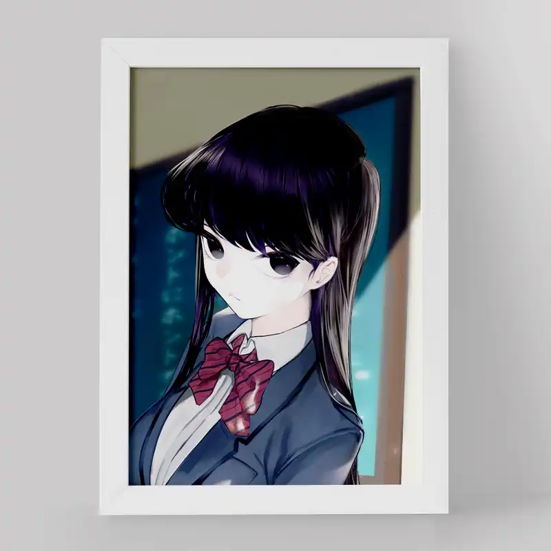 تابلو خندالو مدل انیمه کومی سان کد 16096