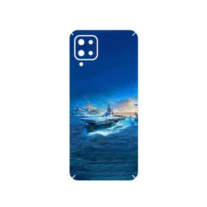 MAHOOT Warship Cover Sticker for Samsung Galaxy A12 Nacho