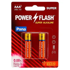 باتری نیم قلم پانا آلکالاین پاور فلش مدل 54 بسته 2 عددی