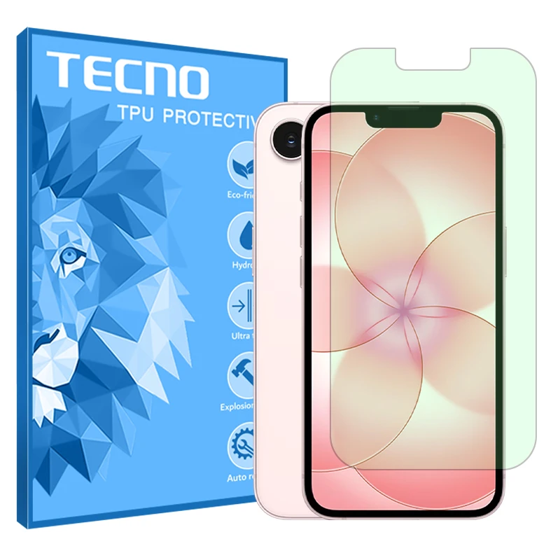 محافظ صفحه محافظ چشم تکنو مدل هیدروژلی مناسب برای گوشی موبایل اپل iPhone 17e  