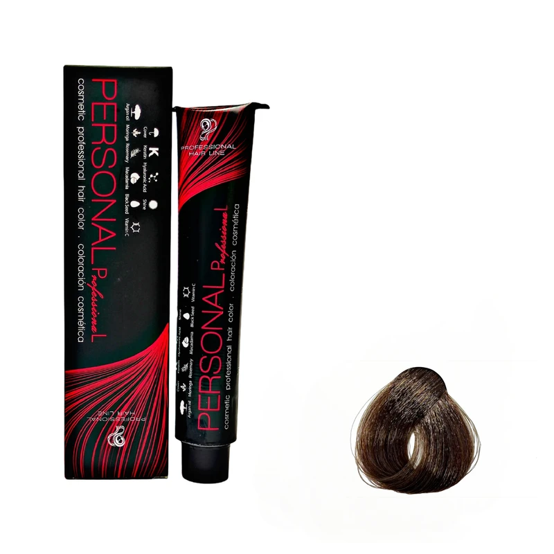 رنگ مو پرسونال پی ال شماره 7.7 حجم 100 میلی لیتر رنگ بلوند شکلاتی متوسط