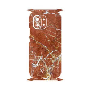 MAHOOT Red Marble-FullSkin Cover Sticker for Xiaomi Mi 11 5G