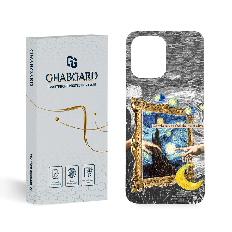 کاور گارد قاب مدل هنری مناسب برای گوشی موبایل شیائومی Redmi 12 4G/ 5G