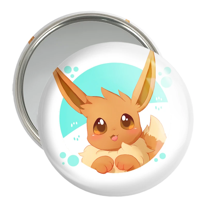 آینه جیبی خندالو مدل ایو انیمه پوکمون  کد 17333