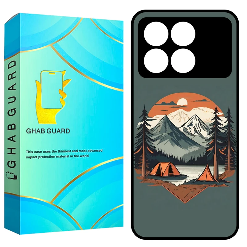 کاور قاب گارد طرح طبیعت مدل GCHPK70P مناسب برای گوشی موبایل شیائومی Redmi K70 Pro 5G / Poco X6 Pro