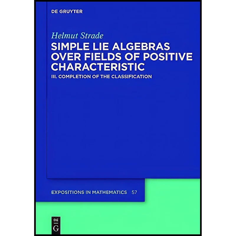 کتاب Completion of the Classification اثر Helmut Strade انتشارات Walter de Gruyter