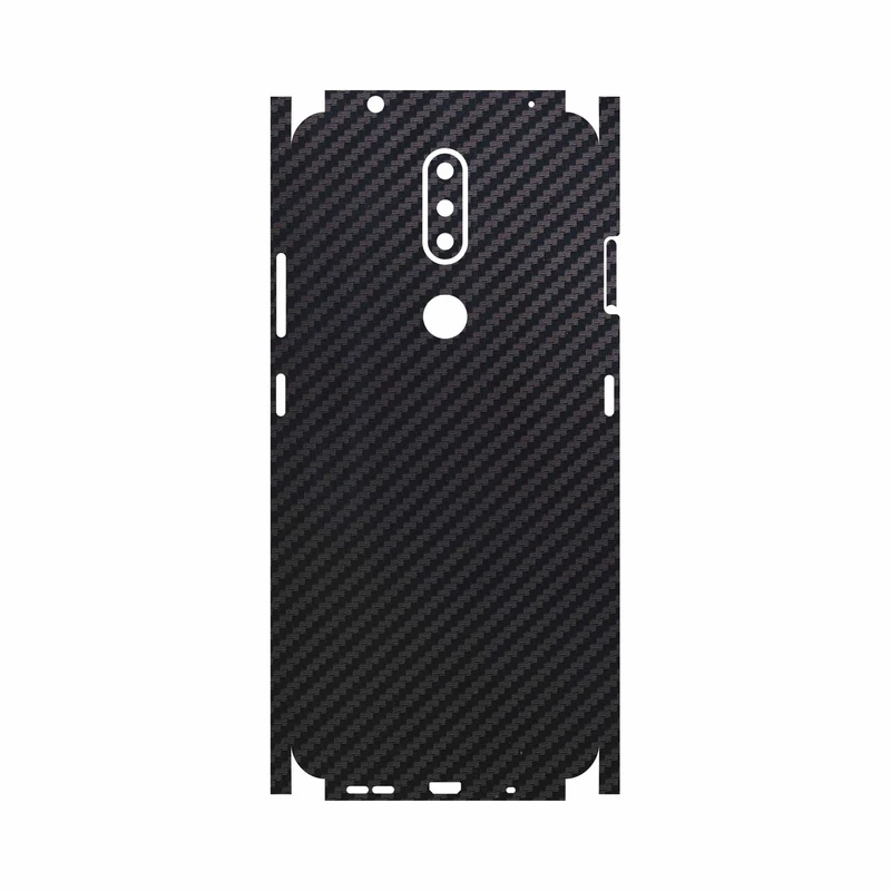 برچسب پوششی ماهوت مدل Carbon-Fiber-FullSkin مناسب برای گوشی موبایل نوکیا 2.4