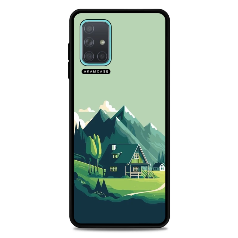 کاور آکام مدل AMC-WSGA71-NATURE-9 مناسب برای گوشی موبایل سامسونگ Galaxy A71