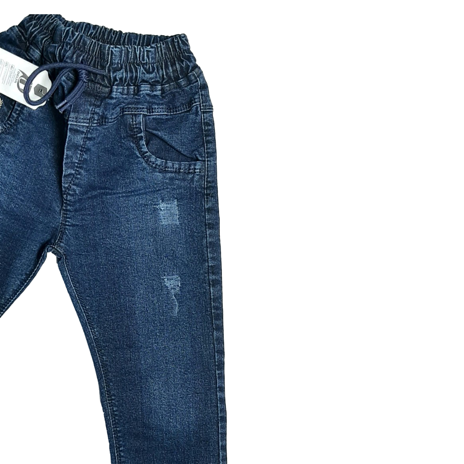 شلوار جین پسرانه مدل کمرکش کد 231