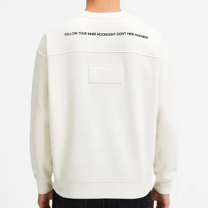 عکس شماره 6 : سویشرت مردانه مدل دورس سه نخ باکسی