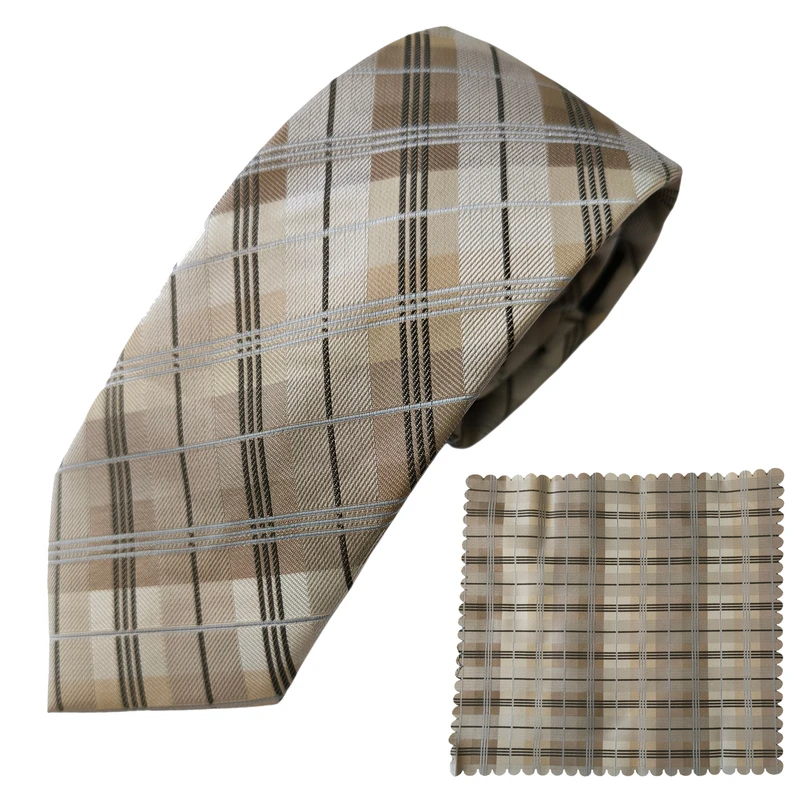 ست کراوات و دستمال جیب مردانه هکس ایران مدل KT-258