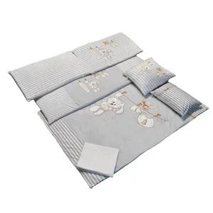 سرویس روتختی 7 تکه کودک مامزکیوتی مدل خرگوش بندرخت SK60