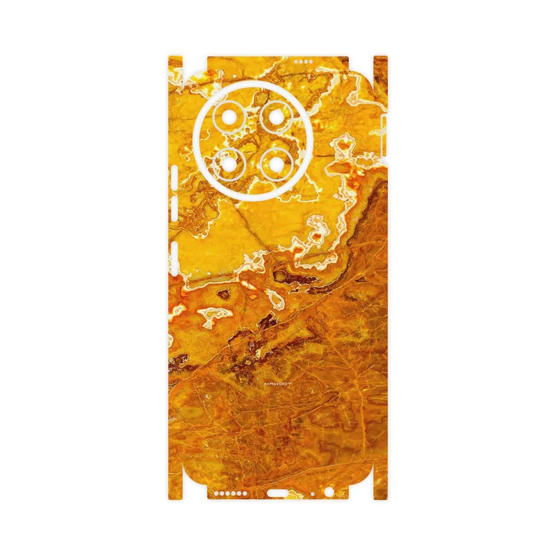 برچسب پوششی ماهوت مدل Gold Marble-FullSkin مناسب برای گوشی موبایل تکنو Spark 30 Pro