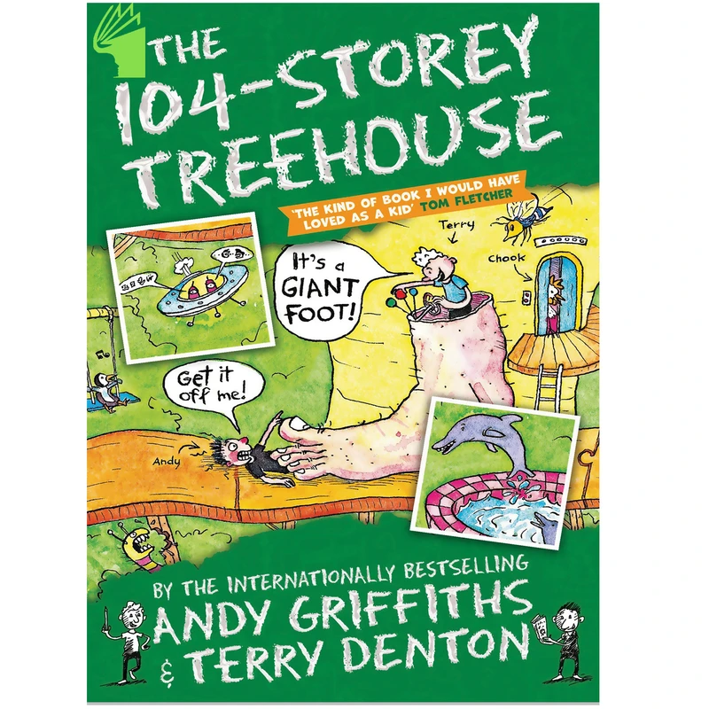 کتاب The 104-Story Treehouse اثر Andy Griffiths انتشارات معیار علم