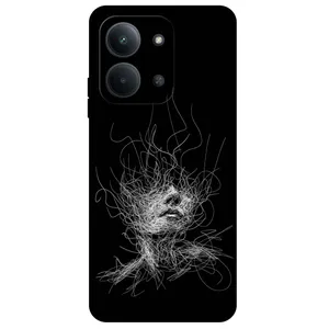Megafone Face Sketch 7423 Cover For Xiaomi Poco C85 4G / Redmi 15C 4G