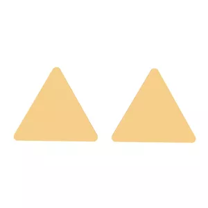 گوشواره طلا 18 عیار زنانه مدل مثلث