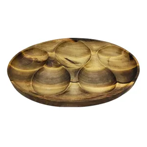 اردور خوری چوبی مدل بیضی کد 008