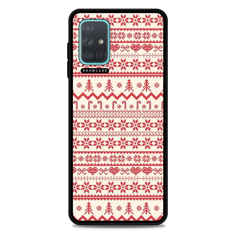 کاور آکام مدل AMC-WSGA71-CHRISTMAS-1 مناسب برای گوشی موبایل سامسونگ Galaxy A71