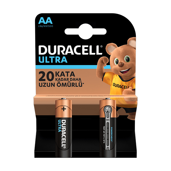  باتری قلمی دوراسل مدل Ultra بسته 2 عددی