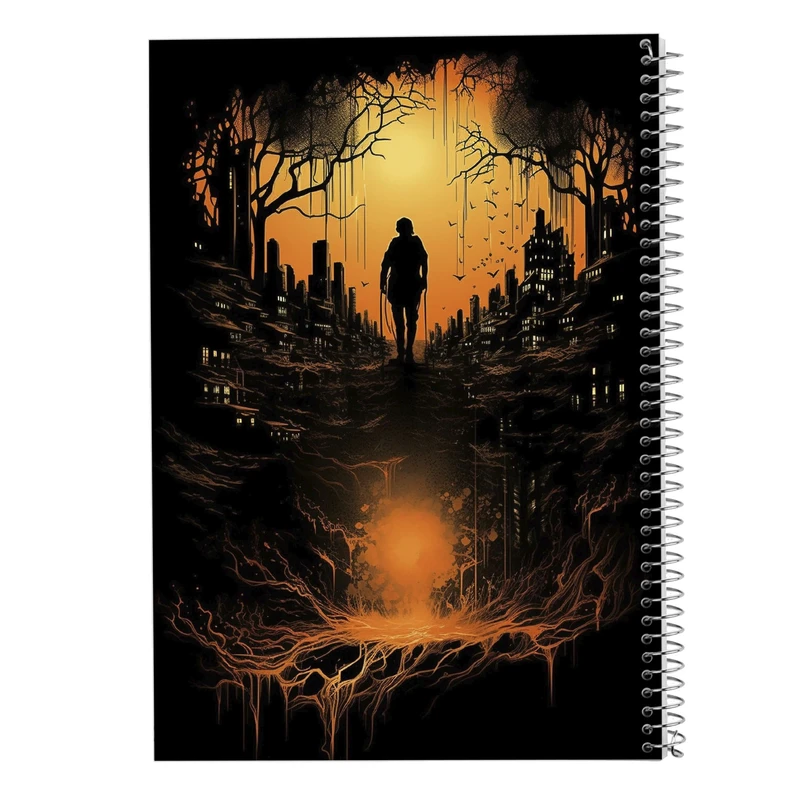 دفتر نت موسیقی 50 برگ مدوپد مدل Attack on Titan کد DF10420