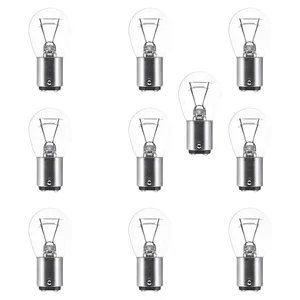 لامپ چراغ عقب خودرو کالانیکس مدل LAMP-2KONTAC-10187 طرح دو کنتاکت بسته 10 عددی