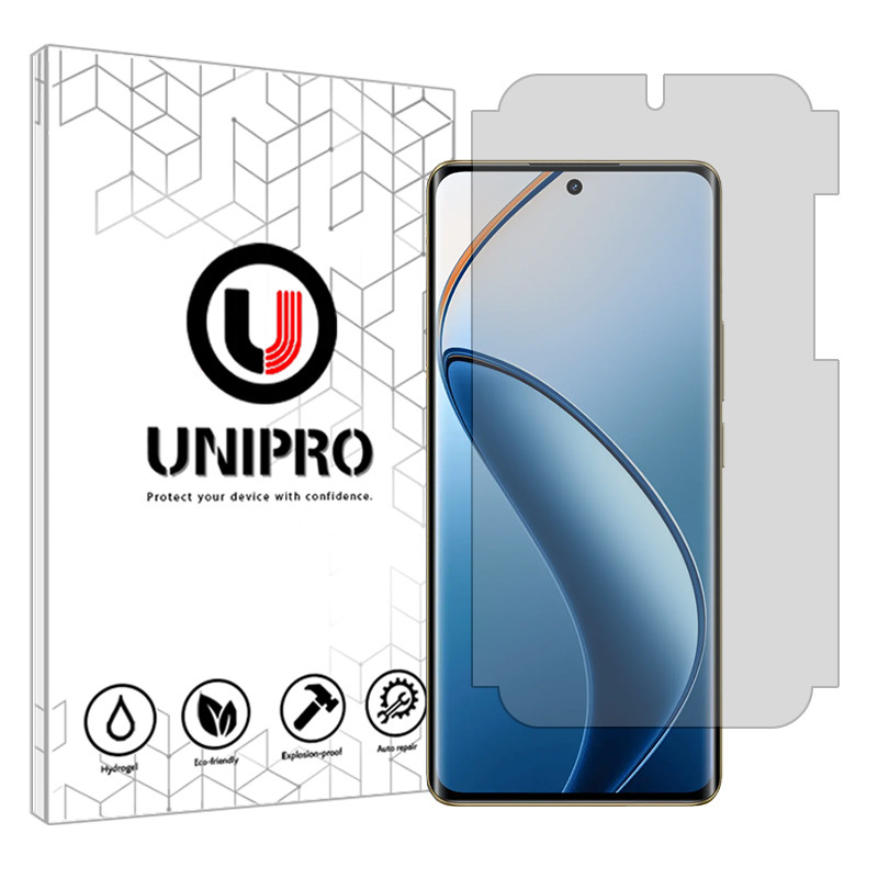 محافظ صفحه نمایش مات یونی پرو مدل Resistant مناسب برای گوشی موبایل ریلمی 12 Pro Plus