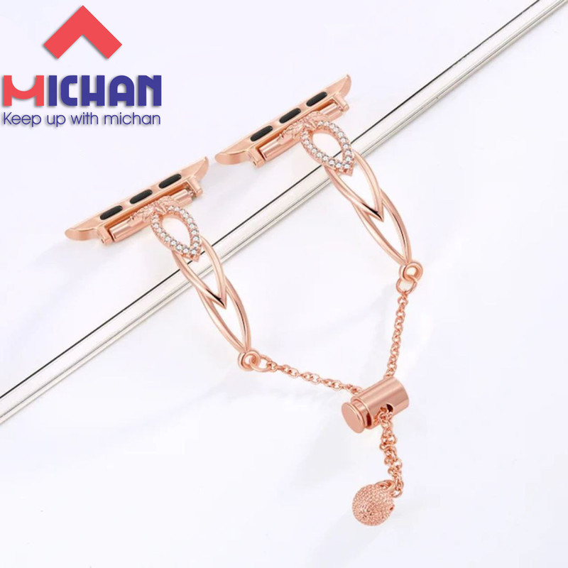 بند میچان مدل Formal bracelet مناسب برای اپل واچ سری 1/2/3/4/5/6/7/8/9/10/SE/ULTRA سایز 44/45/46/49 میلی متری