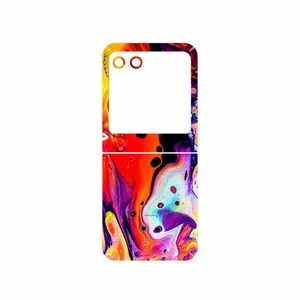 MAHOOT Abstract Oil Art Cover Sticker for Motorola Razr 40 Ultra