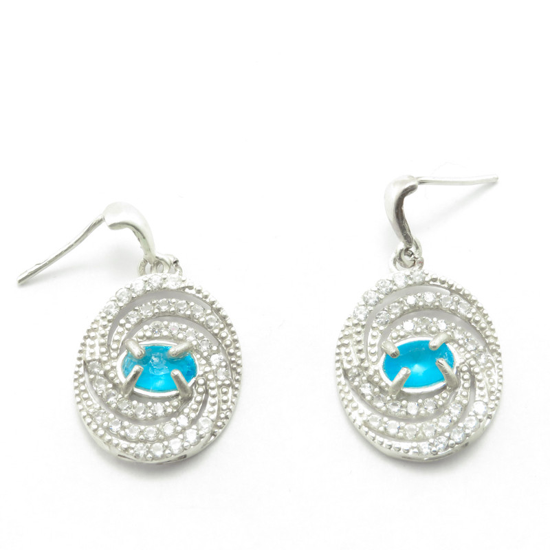 نیم ست نقره زنانه کد AV145