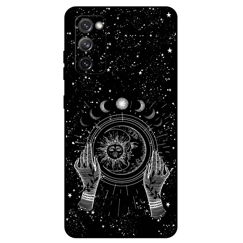 کاور مگافون طرح ماه و خورشید مدل 1892 مناسب برای گوشی موبایل سامسونگ Galaxy S20 FE / S20 FE 5G         