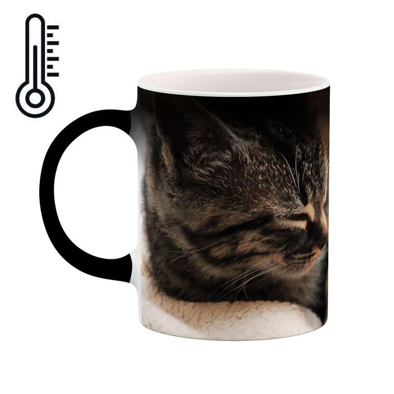 ماگ حرارتی کاکتی مدل سگ و گربه کد mgh10106