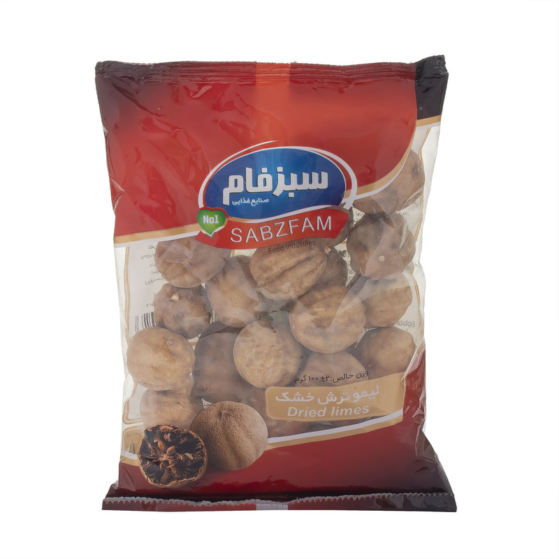 لیمو زرد خشک عمانی سبزفام - 100 گرم