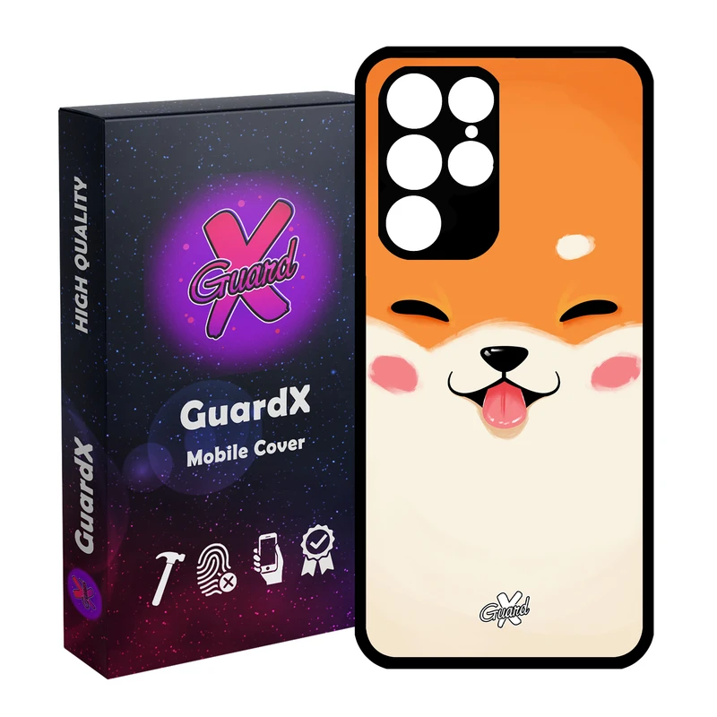 کاور گارد ایکس طرح Pet مدل Glass10243 مناسب برای گوشی موبایل سامسونگ Galaxy S22 Ultra