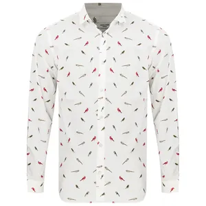 پیراهن آستین بلند مردانه جک اند جونز مدل Jk1