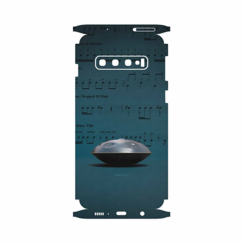 برچسب پوششی ماهوت مدل Hang Instrument-FullSkin مناسب برای گوشی موبایل سامسونگ Galaxy S10