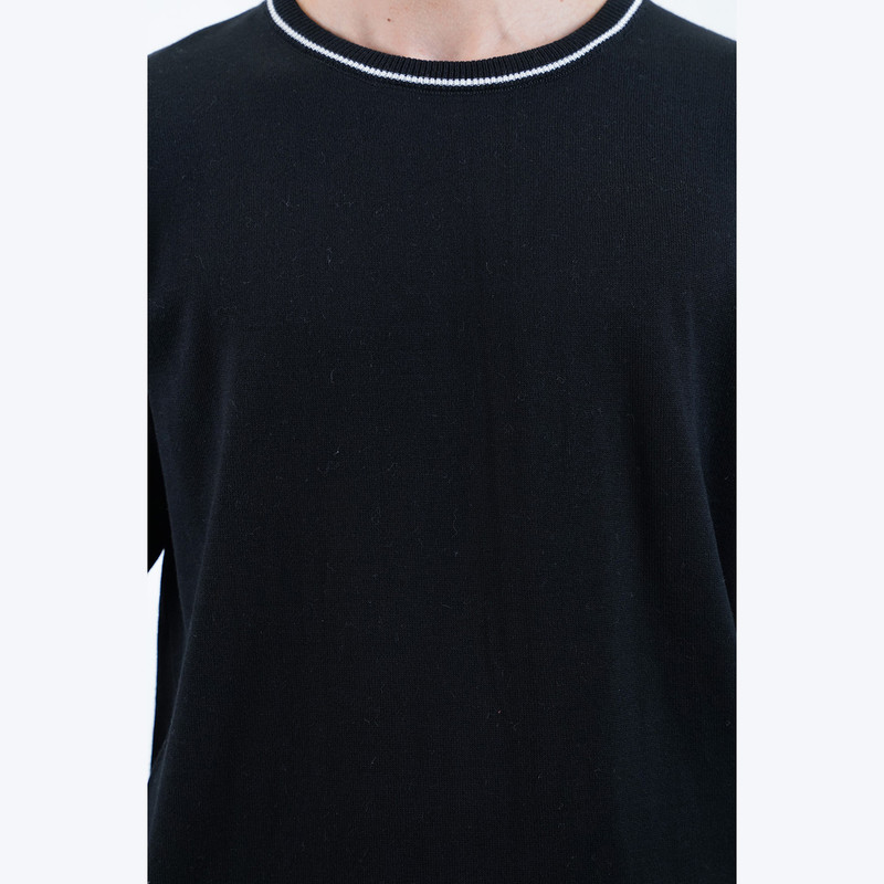 پلیور یقه گرد مردانه پاتن جامه مدل 353021040004999