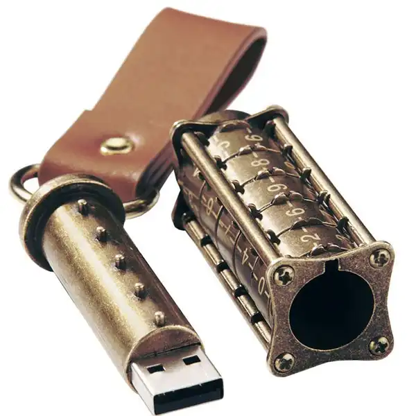 فلش مموری طرح قفل مدل Ul-Lc01 ظرفیت 64 گیگابایت