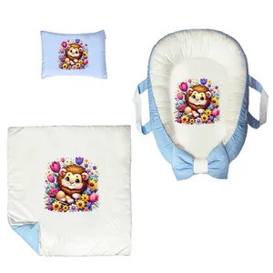 سرویس خواب 3 تکه نوزاد مدل شیر کد DKBB19-set